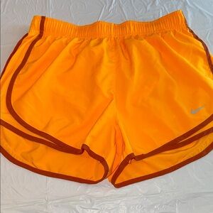 Nike Women's Orange Athletic Shorts